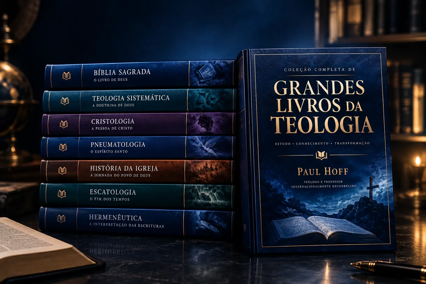 Apresentação visual da coleção digital de Teologia